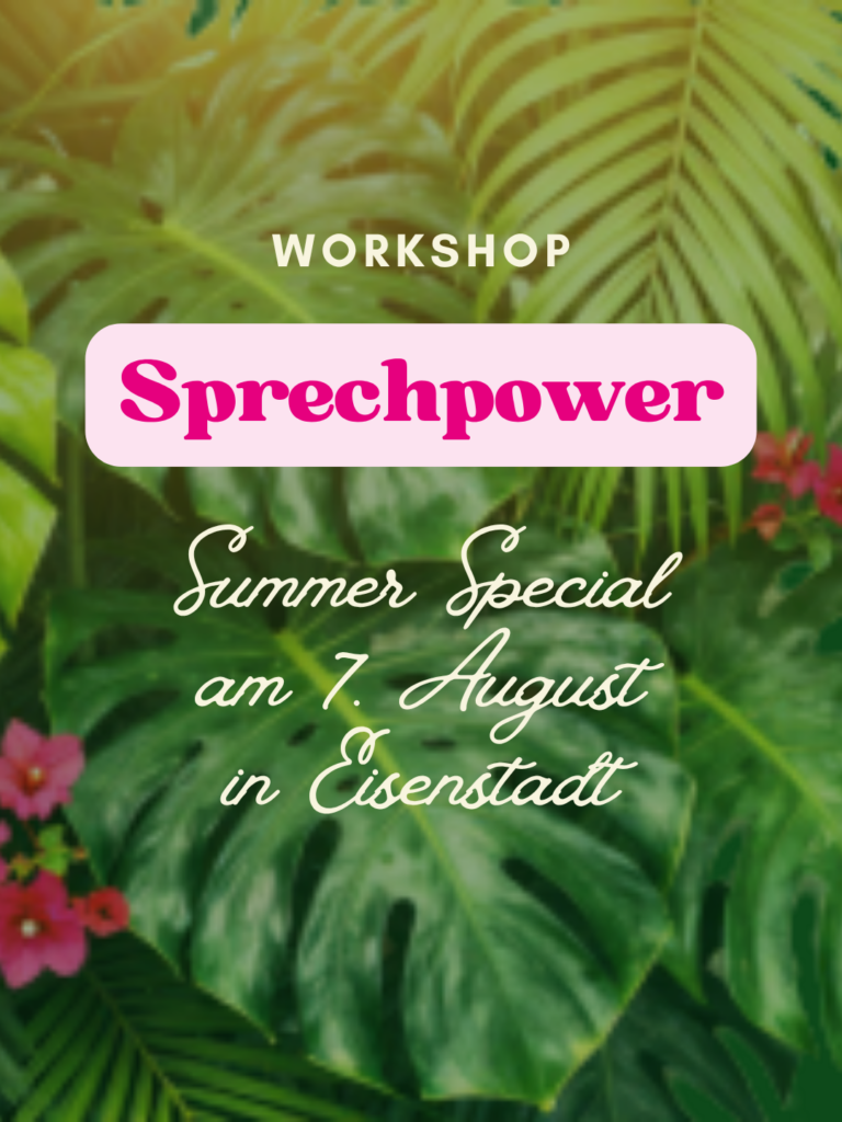 Workshop Sprechpower